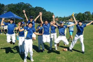 Under 13s Cyclone Girls Winners Manly Warringah Junior Cricket Association